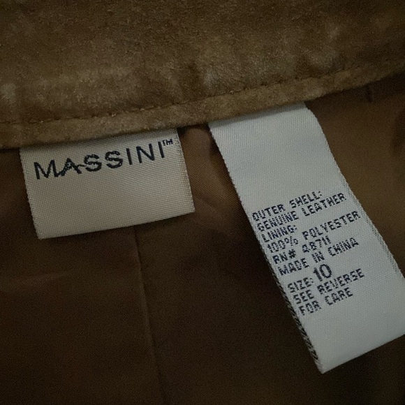 Massini Genuine Suede Pants - Picture 3 of 3